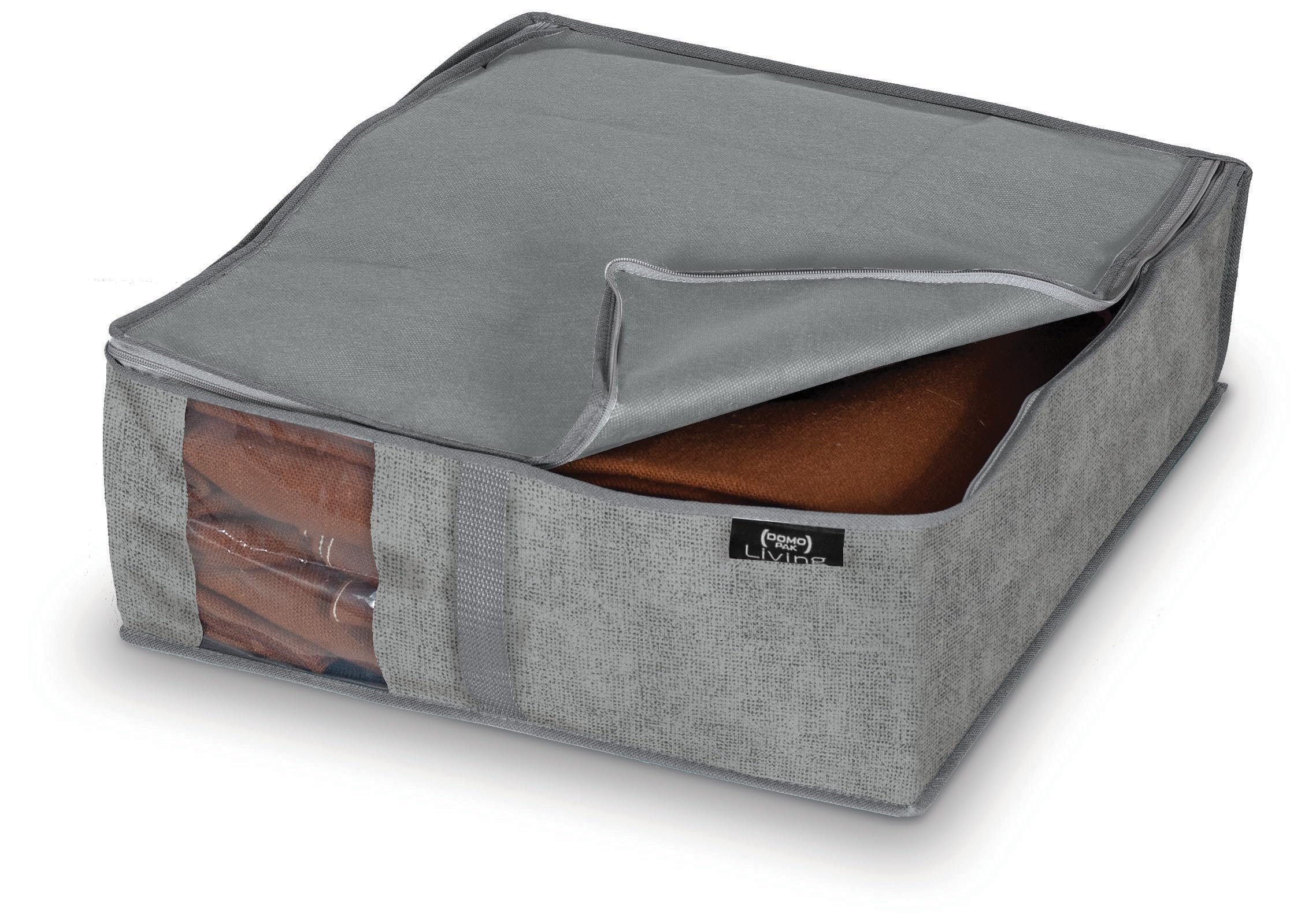 Domopak Stone Custodia Biancheria 40x45x15 cm Maniglia