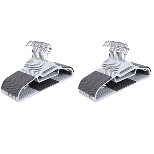 Songmics Grucce Plastica Set da 40 Sottili Antiscivolo
