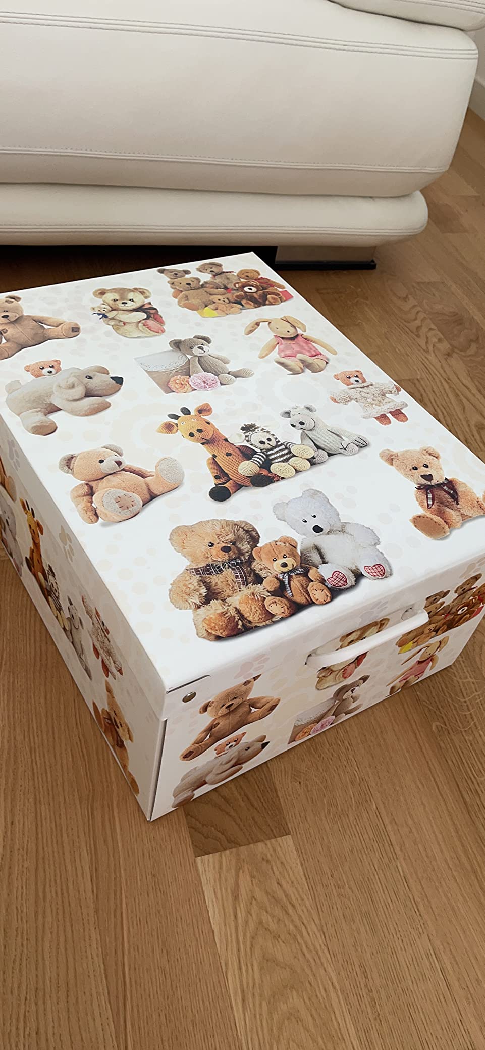 Lavatelli scatola cartone con coperchio Peluches 50x39x24 cm