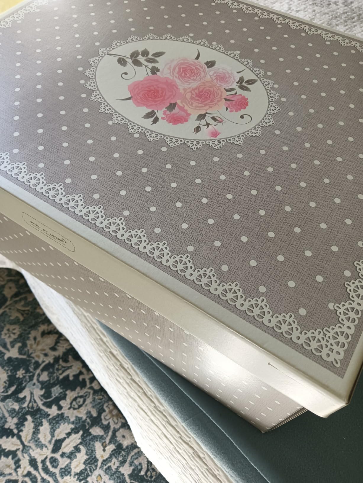 Lavatelli Fenicotteri set 2 scatole cartone 49x40x24