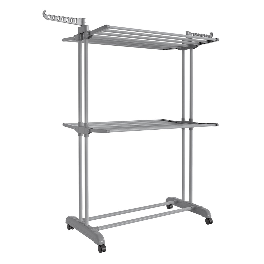 Songmics Stendibiancheria 3 Piani Acciaio 148 cm