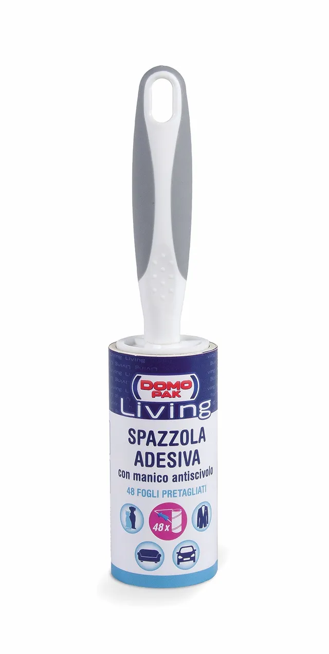Domopak Living Spazzola Adesiva Levapelucchi 48 Fogli