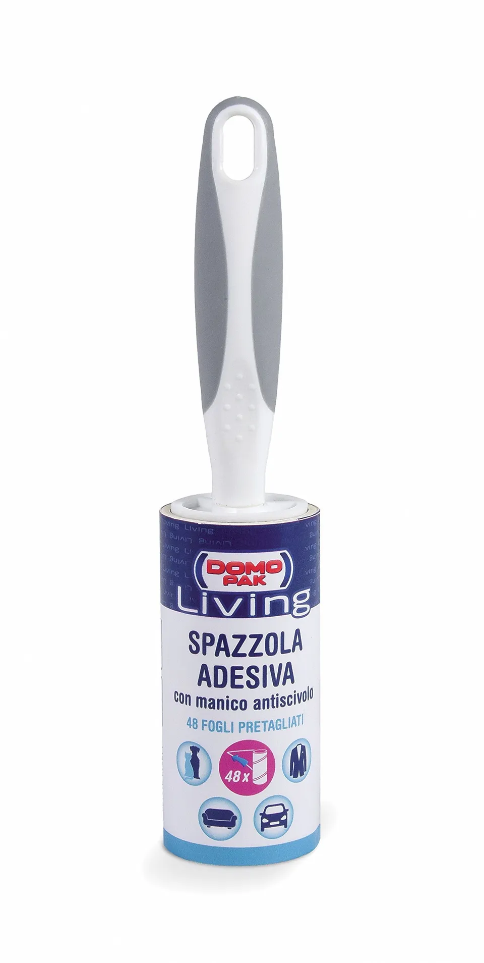 Domopak Living Spazzola Adesiva Levapelucchi 48 Fogli