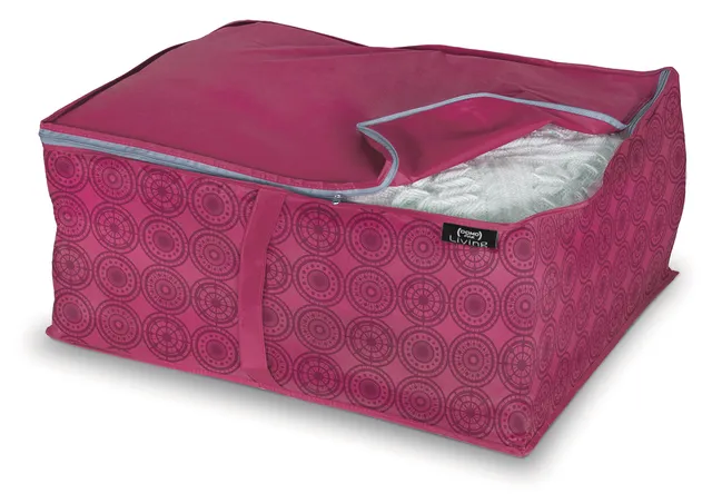 Domo Pak Ella Purple Large custodia coperte 55x45x25 cm impermeabile