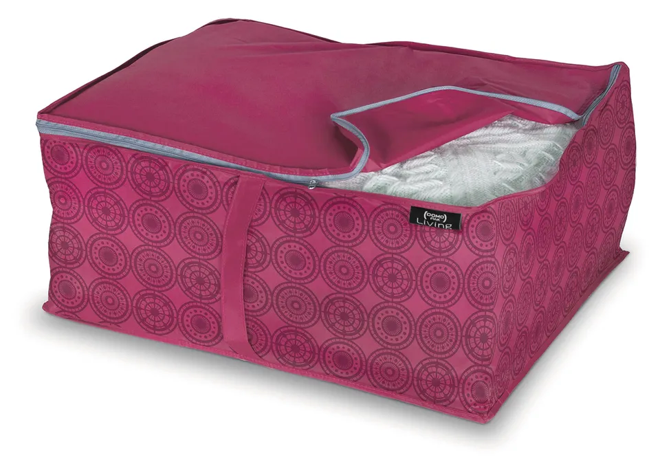 Domo Pak Ella Purple Large custodia coperte 55x45x25 cm impermeabile