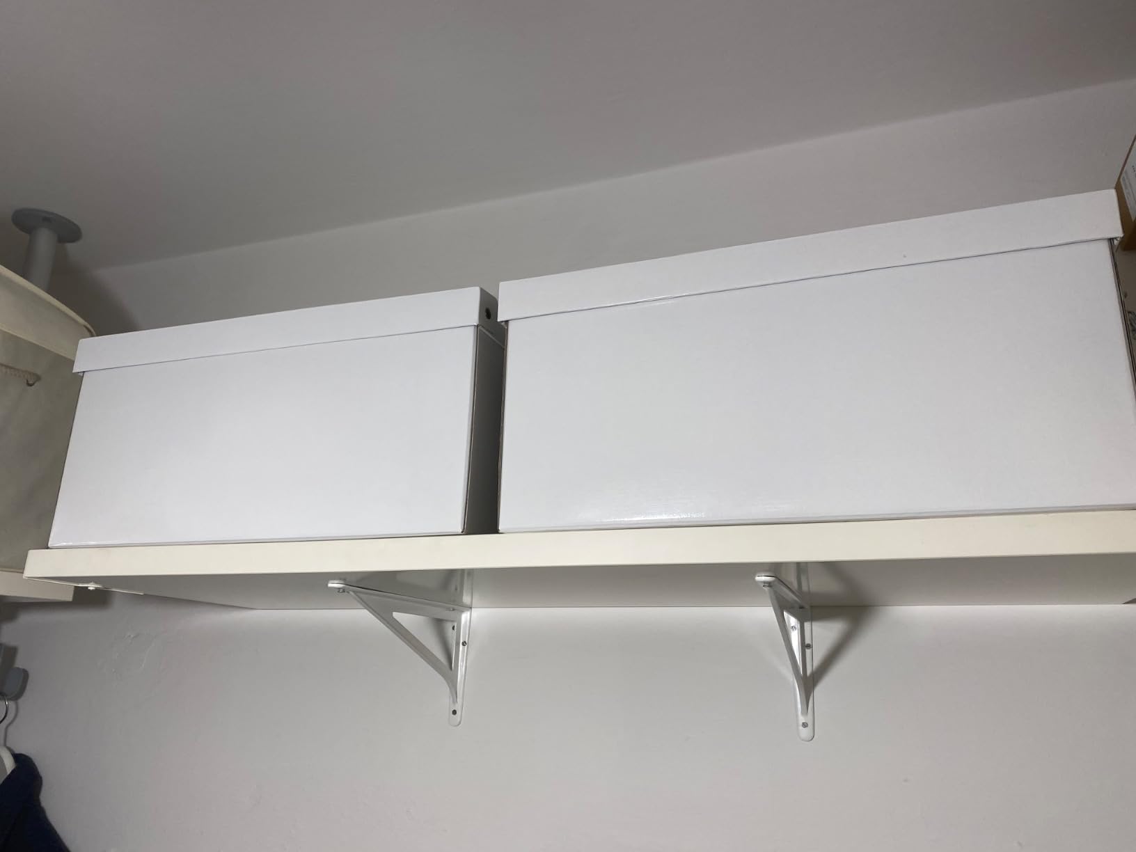 Lavatelli scatola cartone bianca 50x40x25 cm con coperchio grande
