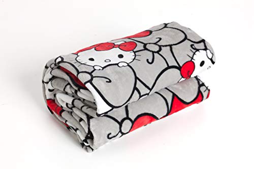 Kanguru coperta con maniche Hello Kitty pile 140x180 cm