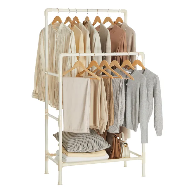 Songmics RDR01WT Stand Appendiabiti Bianco 83x157 cm
