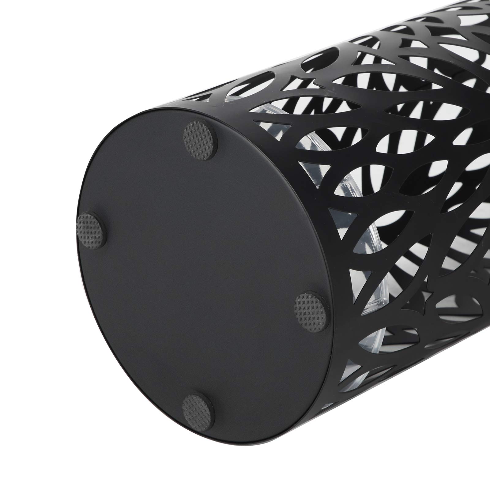 Songmics LUC20B portaombrelli metallo nero 19,5x49 cm