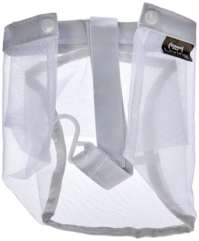 Domopak Living Cestino Portamollette Bianco con 20 Mollette