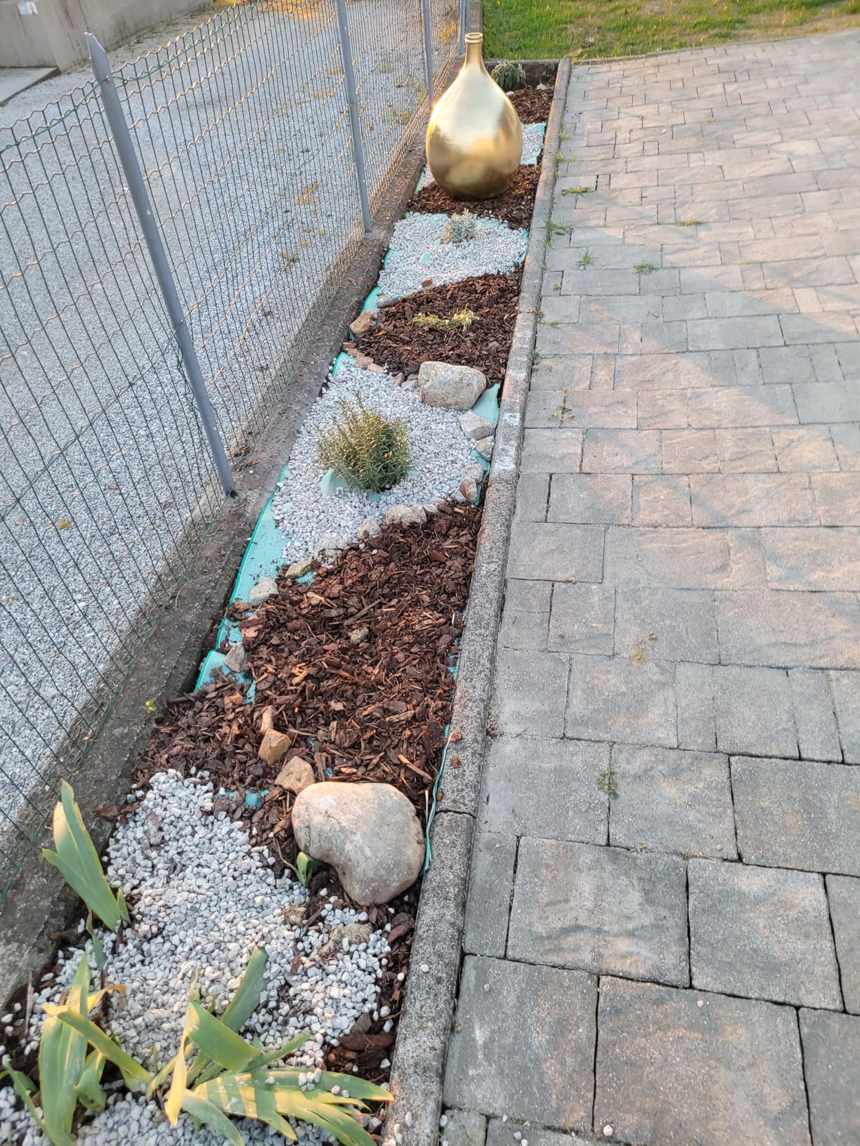 Ediesi picchetti giardino a U acciaio 50 pezzi 15 cm antiruggine