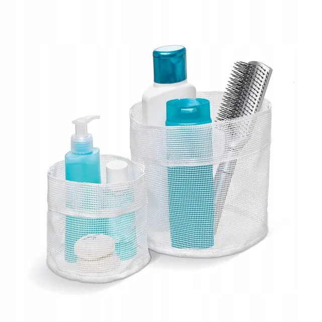 Domopak Living Mesh organizer rotondi rete set 2 pezzi impermeabili